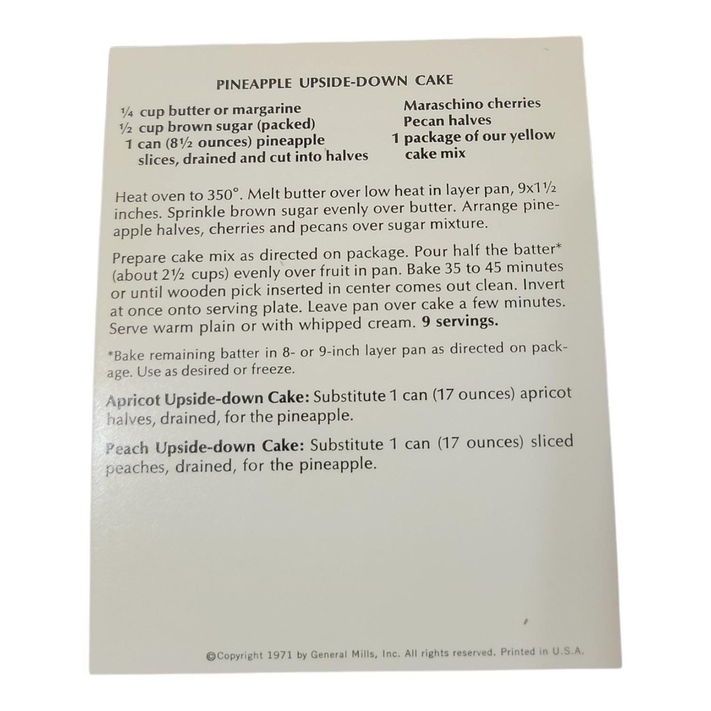 Vintage 1971 Betty Crocker Recipe 243 Card Library Partial Set A-I Box Index - Picture 14 of 14